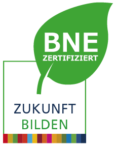 Logo/Siegel BNE zertifiziert - Zukunft bilden