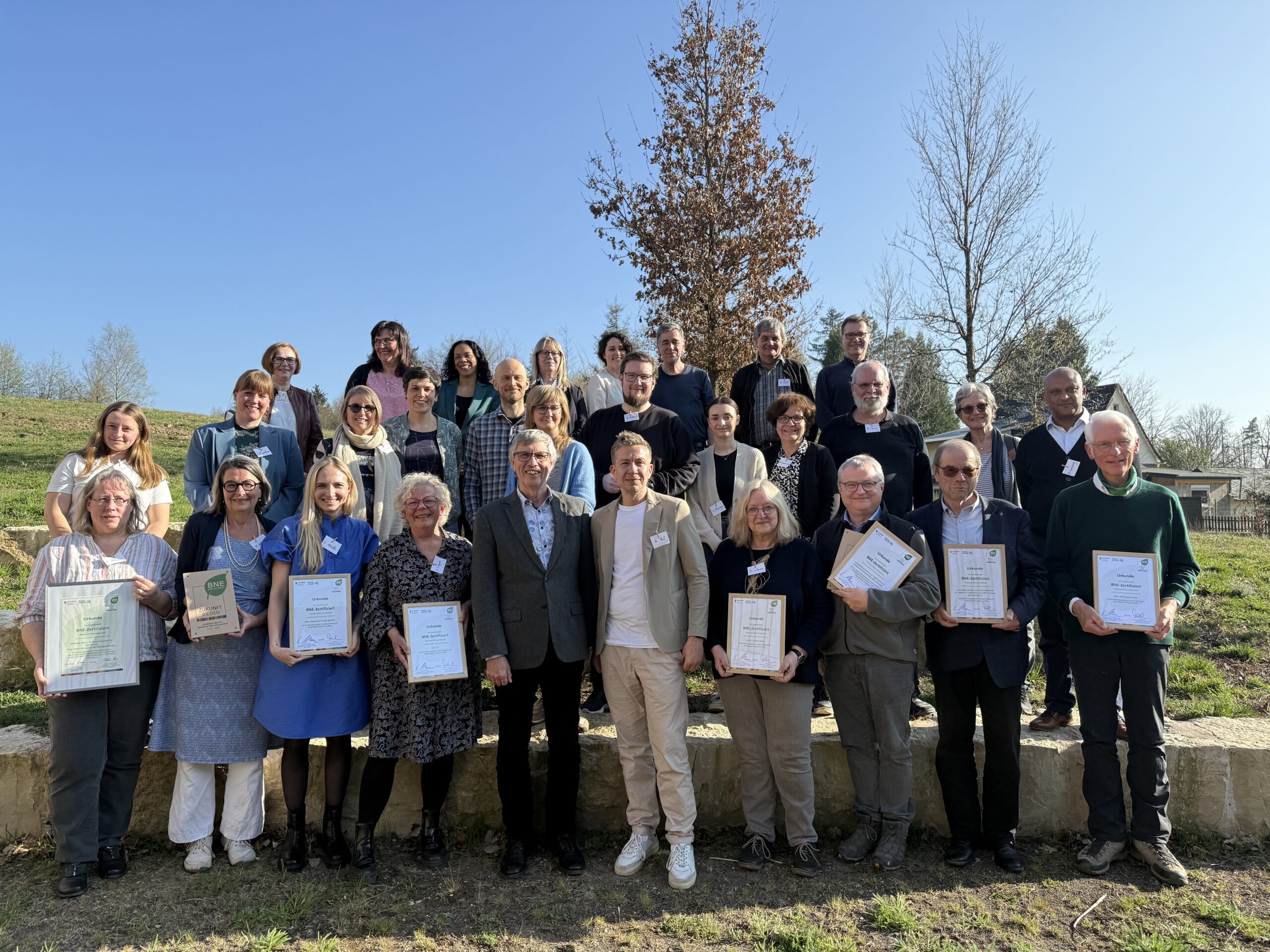 Gruppenfoto BNE-Zertifizierte 2025